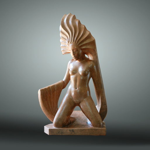 enracinement-sculpture-resine--femme