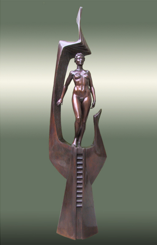 aube-statue-sculpture-bronze-figurative-femme